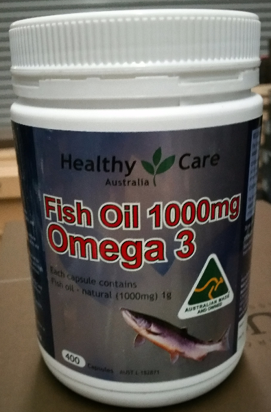 Fish Oil, 1000mg, 400capsules