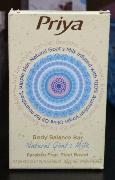 Body Balance Bar, Goat's Milk, 100g