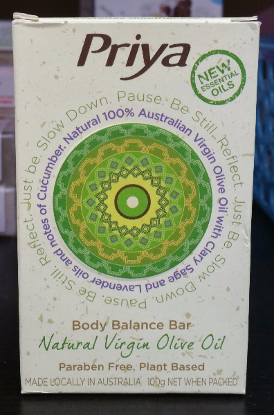 Body Balance Bar, Olive Oil, 100g