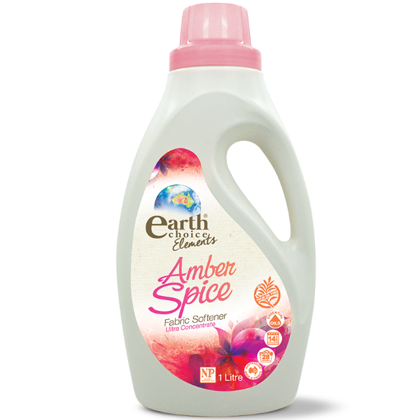 Earth Choice Fabric Softener Conc - Amber Spice 1l