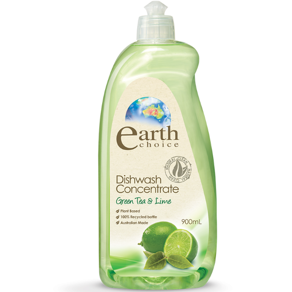 Dishwash Concentrate, Green Tea & Lime, 900mL