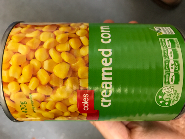 Creamed Corn, 420g