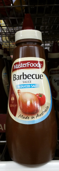 Reduced Salt BBQ Sauce, 500mL
