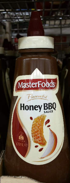 Honey, BBQ Sauce, 500mL
