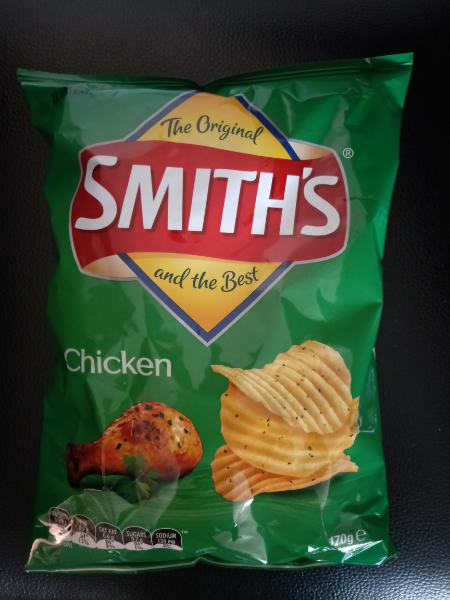 Chicken Flavoured Crinkle Patato Chips 170g
