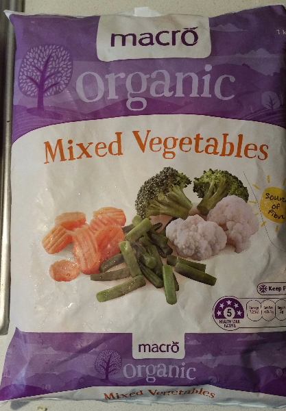 Mixed Vegetables, 1kg