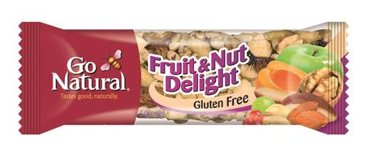 BAR FRUIT AND NUT DELIGHT 50GM