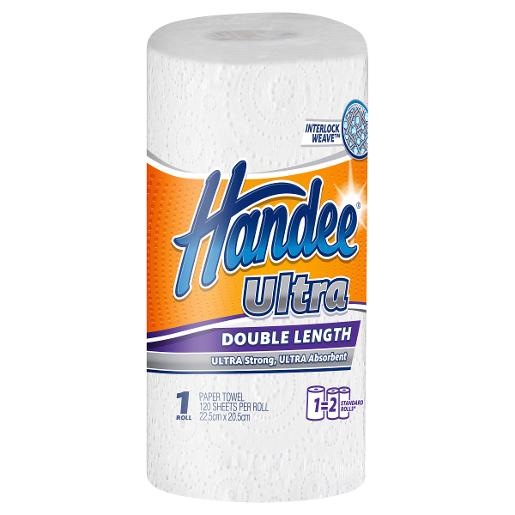 PAPER TOWEL DOUBLE ROLL 2PLY WHITE 1S