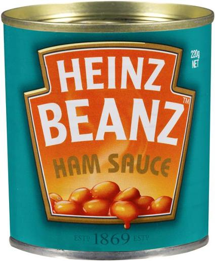 BAKED BEANS IN HAM SAUCE 220GM