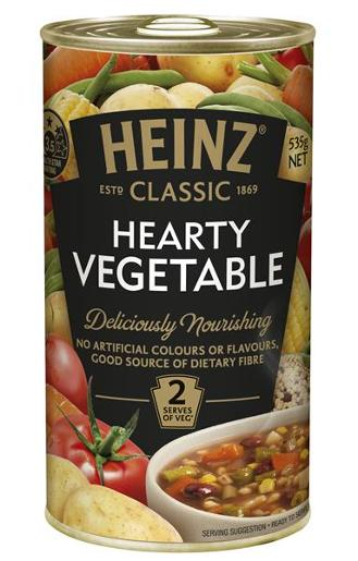 SOUP CLASSIC HEARTY VEGETABLE 535GM