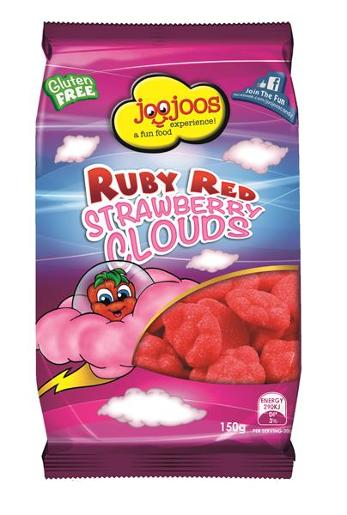 RUBY RED STRAWBERRY CLOUDS 150GM