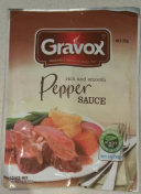 Gravox|胡椒肉排酱预制粉， 29克