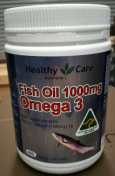 Healthy Care Australia|Fish Oil, 1000mg, 400capsules
