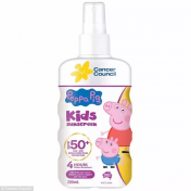 Cancer Council|Peppa Pig Kids Sunscreen，SPF50+，200mL