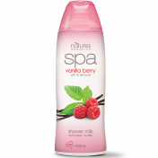 Spa|Nat/Org Vanilla Berry Bodywash 400ml