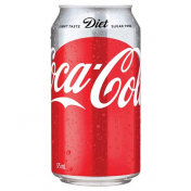 Coca Cola|DIET SOFT DRINK 375ML