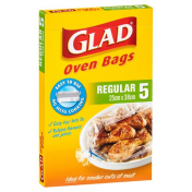 Glad|OVEN BAGS REGULAR 5'S