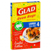 Glad|OVEN BAGS LARGE 4'S