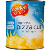 Golden Circle|PINEAPPLE IN SYRUP PIECES 3KG