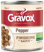 Gravox|GRAVY SAUCE PEPPER CAN 140GM