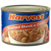 Harvest|BRAISED STEAK AND ONION 425GM