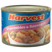 Harvest|VEGETABLE AND SAUSAGES 425GM