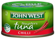 John West|辣椒金枪鱼罐头，95克