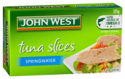 John West|TUNA TEMPTERS SLICES IN SPRINGWATER 125G