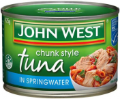 John West|泉水金枪鱼罐头，425克