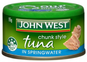 John West|SPRINGWATER CHUNKY TUNA TEMPTERS 95GM