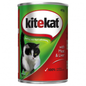 Kit E Kat|肉和肝猫食罐头，410克