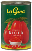 La Gina|DICED TOMATOES 400GM