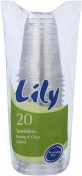 Lily|SPARKLING TUMBLER 260ML 20S