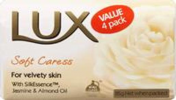 LUX|WHITE SOFT TOILET SOAP 4X85GM