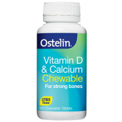 Ostelin|Vitamin D & Calcium Chewable - 60 Tablets