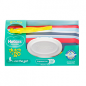 Huggies|Clutch 'N' Go Thick Baby Wipes Pack - 32 Wipes