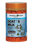Healthy Care Australia|Goat Milk，Chocolate Chewable Tablets, 300 Tablets