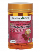 Healthy Care Australia|Super High Strength Cranberry, 25000, 90 capsules